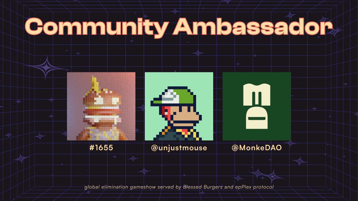 We are excited to have @unjustmouse represent @MonkeDAO with burger #1655 Will the banana burger survive the bomb in 30 hours?