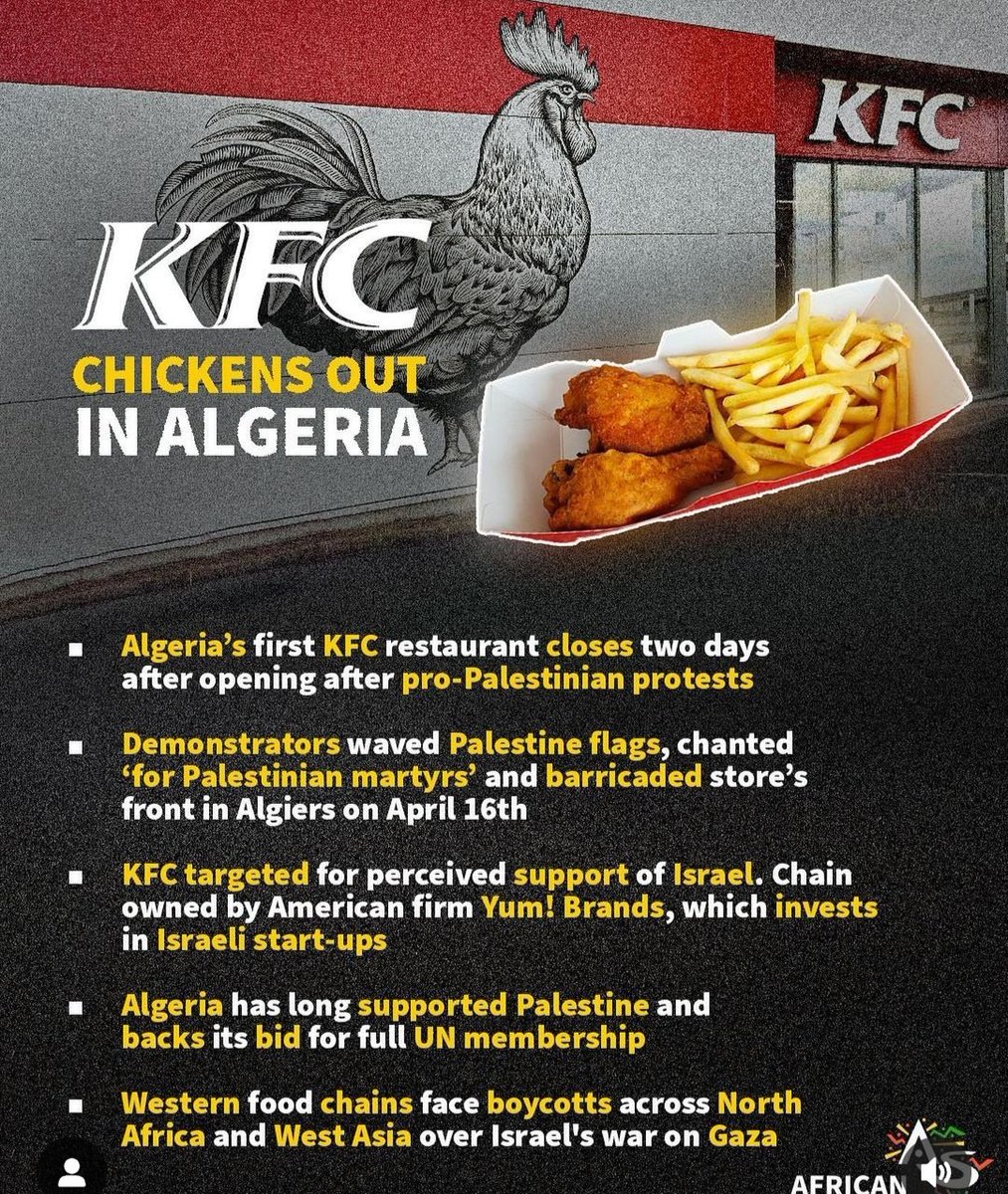 GanuhPrieto's tweet photo. Trinidad should take a page from Algeria, revoke these companies making millions of dollars, and feeding our people posion. https://t.co/JQqM6bM4ig