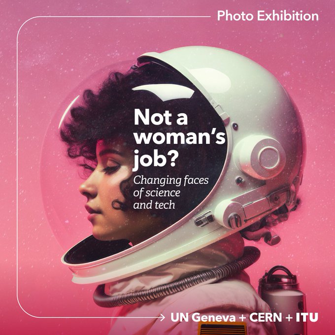 Not a woman's job? Help change the face of science & tech. Send photos of women (like yourself?) who have challenged gender stereotypes & overcome barriers in the field of science & technology. 📸 Submit your photos by 8 May ➡️ buff.ly/3Ux2zfm #GirlsInICT #WomenInSTEM