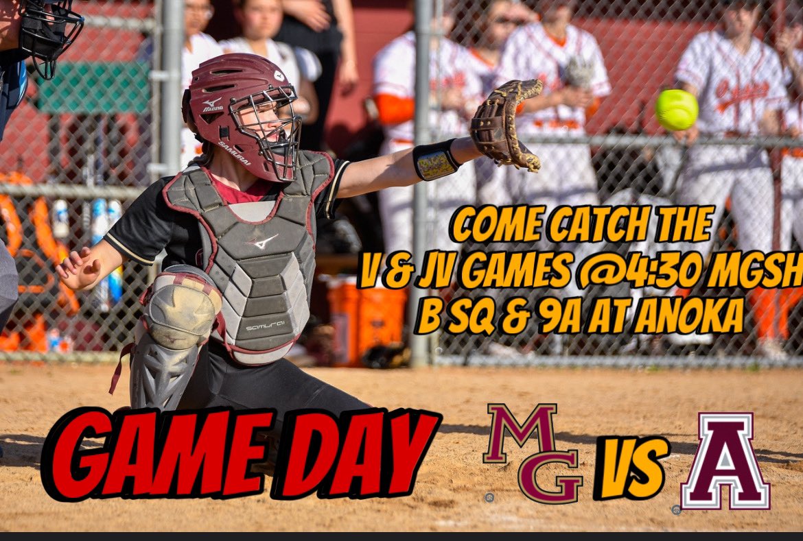 GAME DAY

The Crimson V & JV are at Crimson Field today to take on the Anoka Tornadoes in a NWSC game!! 9A 4:00 
B sq 5:30 at Anoka
#Oneatatime #Get1%bettereveryday #PitchSelection #HitYourSpots #CrimsonPride @MGActivities @CCXSports