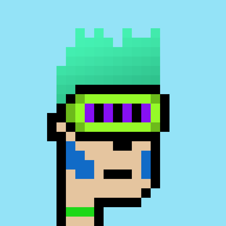 punksfp's tweet photo. An awesome 👱🏻‍♂️ TON Punk #3410 was listed on GetGems!

🎖 This #NFT has a rarity rank of 3095 / 5149 and 4 attributes.

💎 Price: 250 $TON
👛 Buy now: https://t.co/ymA5UTqkZR https://t.co/kYe57CP1Qd
