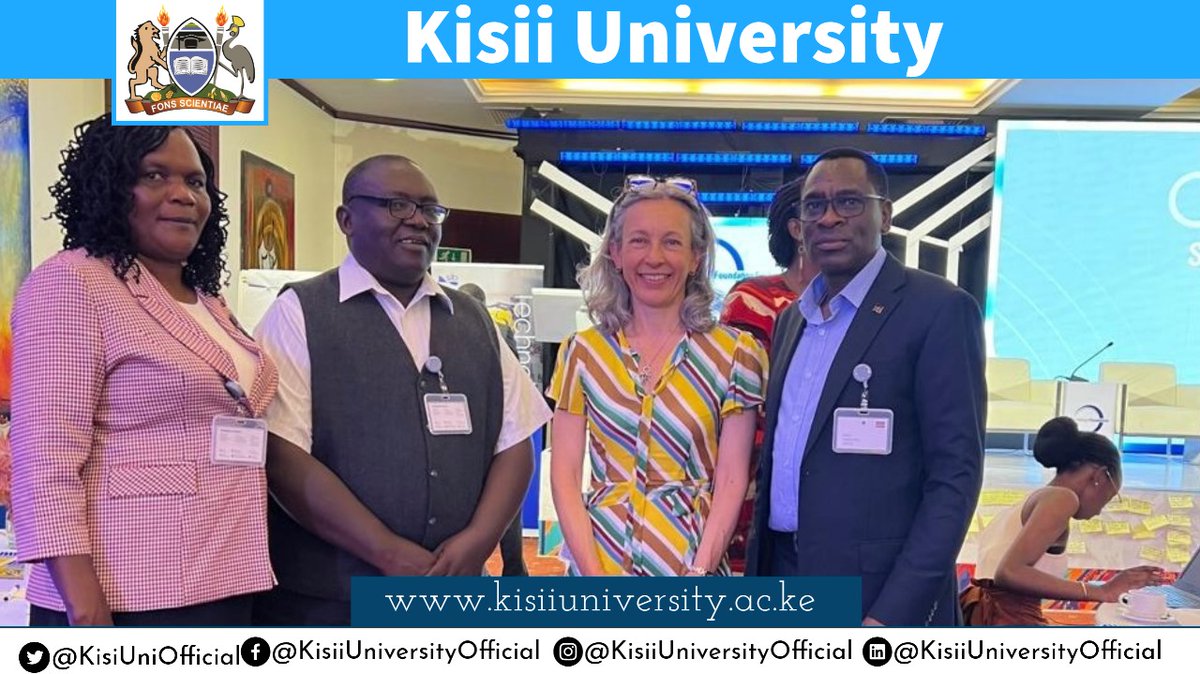 The VC led a delegation to have fruitful Engagements with the Director of the Schlumberger Foundation, Dr. Capella Festa in Kampala during the STEM meeting for the Faculty of Future program. Kisii University is seeking to have the prestigious program resident in our University.