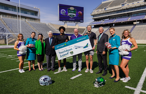 The 2025 Aer Lingus College Football Classic has just been announced! Kansas State University will play Iowa State University at the Aviva Stadium, Dublin on August 23rd, 2025.