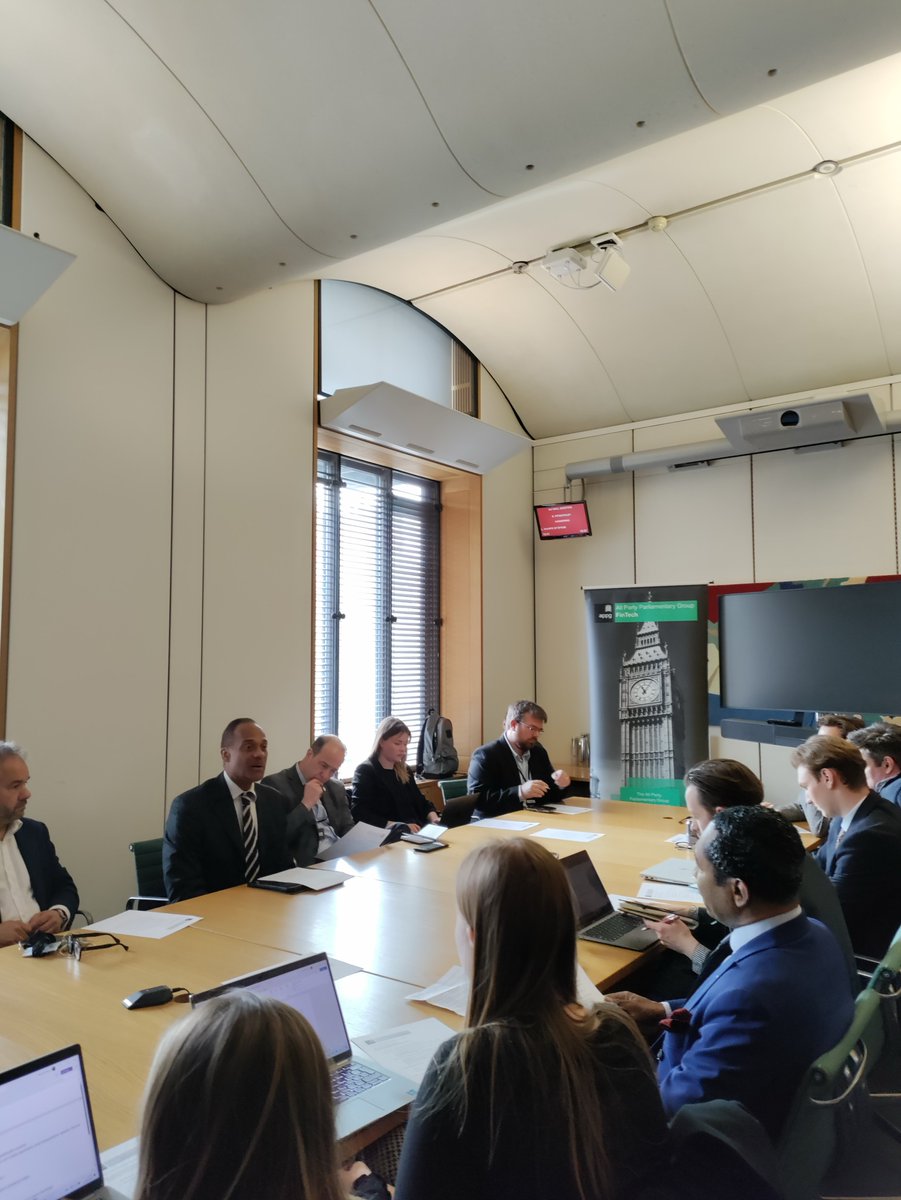 Delighted to host our latest session: What's Next for Open Banking? Led by @AdamAfriyie, the meeting covered why open banking is critical to economic growth, enabling innovation and competition, and steps policymakers can take to ensure the UK keeps its world-leading position.