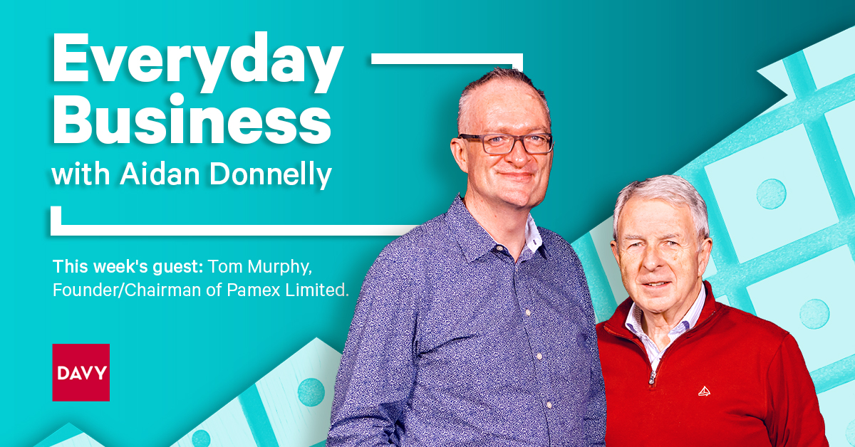 Tom Murphy of '@PamexIreland, is the guest on this week’s ‘Everyday Business with @aidandonnelly1 ’ and provides some great insights to take into account at different points of one’s career path. Listen on @spotify open.spotify.com/episode/30e61D… #podacst #insights