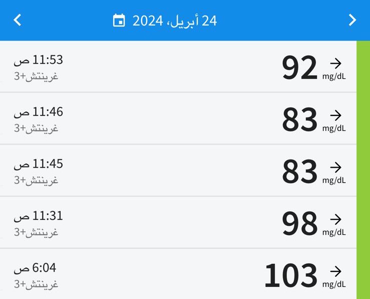 AbdulrahimSDE's tweet photo. إحدى صور الالتزام لطفله مصابة بالسكري النوع الثاني، وتم الوصول لنتائج جميلة بفضل الله ثم تغيير السلوك والمتابعة الدورية في عيادة الدكتور عقيل العقيل. https://t.co/0f8Ay1yjif
