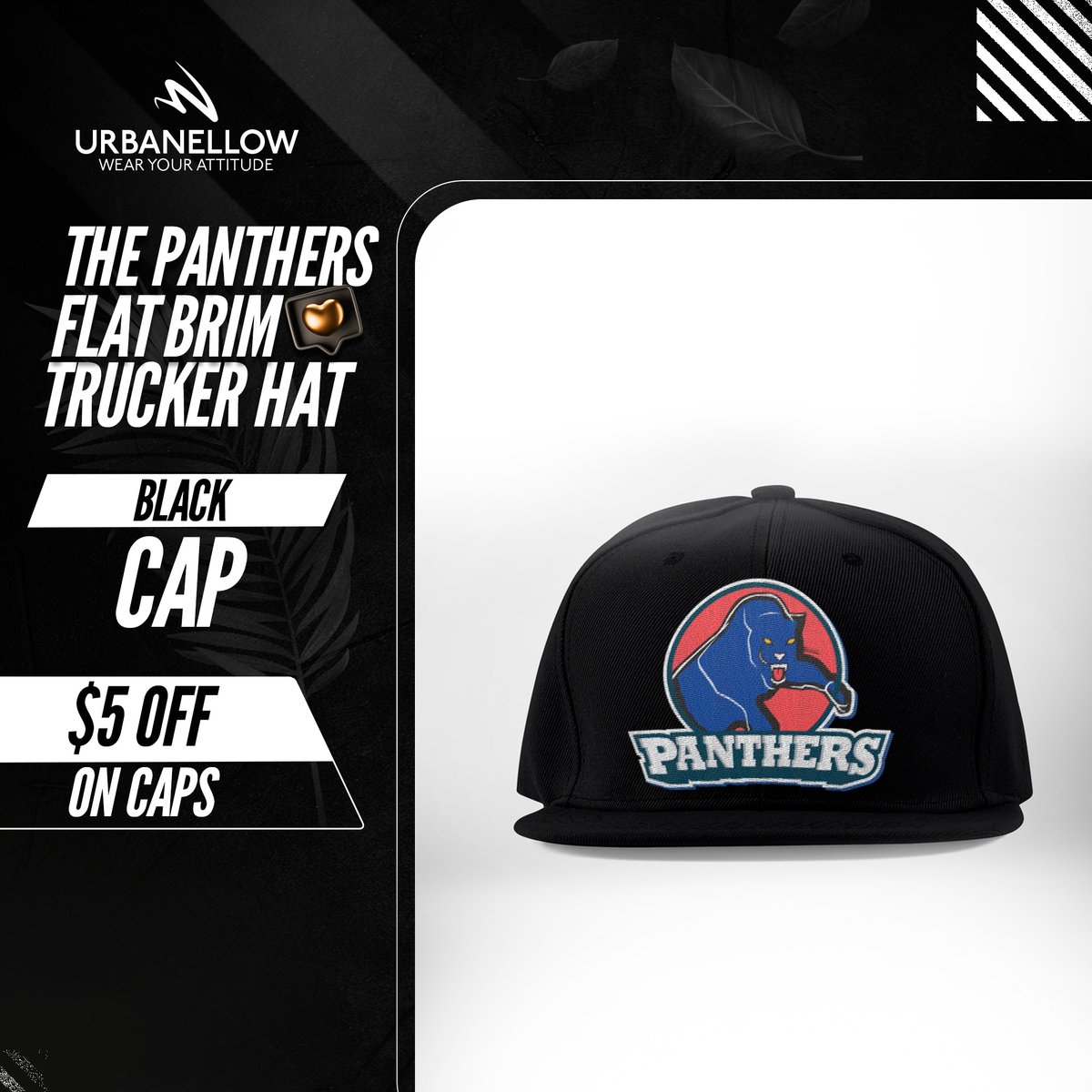 Limited Time Offer!
* GET $5 OFF on all caps

Be wild wearing this panthers cap.

Order Now!
urbanellow.com/products/panth…

#Urbanellow #Call #Baseball #Men #Women #Fashion #Trending #casualwear