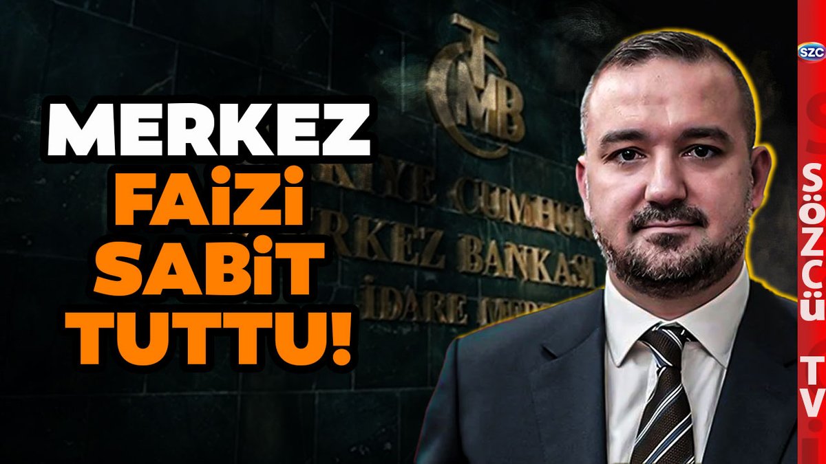 Merkez Bankası Yüzde 50'de Pas Dedi! Faiz Kararı Sonrası Piyasalarda Son Durum @cancoskun youtu.be/6DYYcWAJOlQ