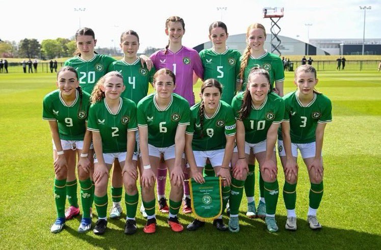 Aoife (#20) comes back to school today having spent the last few days representing Ireland U16. After a closely contested game, Aoife and her teammates triumphed over Denmark on penalties! A great international experience for Aoife, we’re so proud of you! @wbhspe @whitleybayhigh