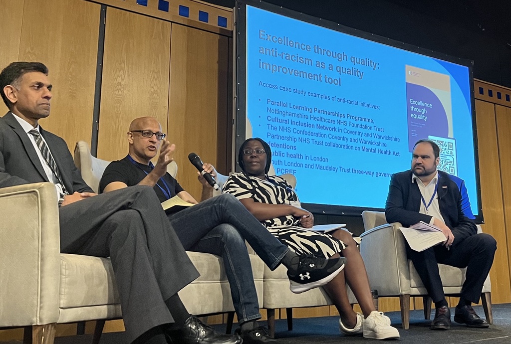 'Real inclusion is not being asked to dance, it's being asked the song to dance to' - @ShakilButt 

Our expert panel discuss how to create racial equality in organisations #NHSEPartners