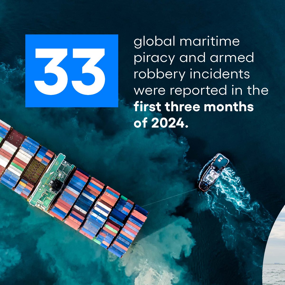 🚨 New Report Alert: The ICC @IMB_Piracy raises concerns on the persistent threat of Somali piracy in its Q1 2024 report. #IMBPiracy Read the full report here: bit.ly/3PYyEtQ