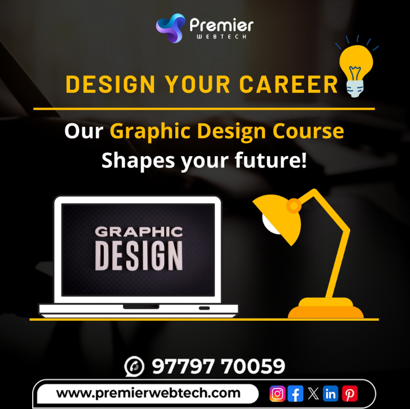 Discover your career path with our Graphic Designing course! Learn essential skills for the future with Premier Webtech!
.
Call us at 78149 12301 
.
#graphicdesign #digitalmarketing #graphicdesigning #graphicdesigners #graphicdesigner #madhvidhall #neelusharma