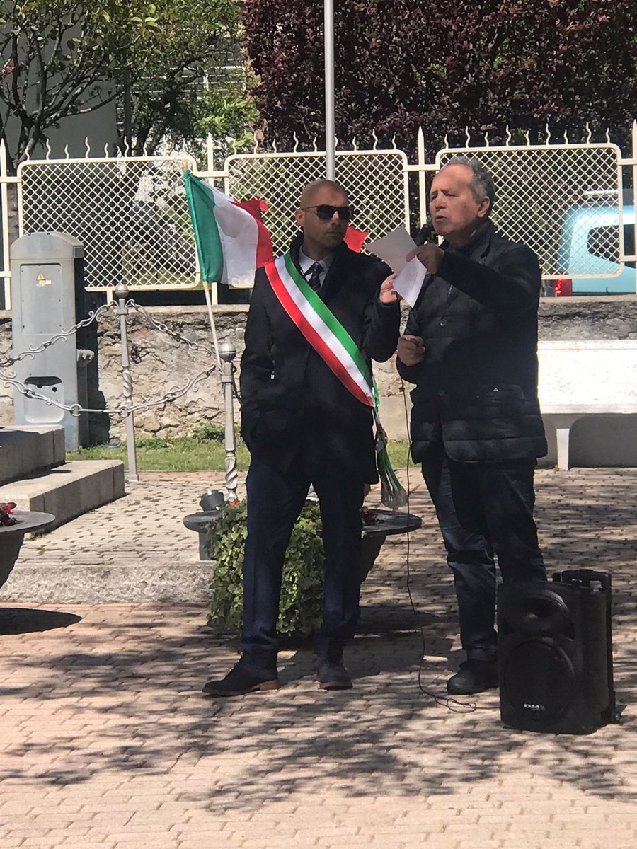 Festa Nazionale della Liberazione . A Borgone di Susa (Torino) con ol Sindaco Diego Mele. #25aprile #25aprile2024 #25aprile_e_antifascista #25aprileSempre