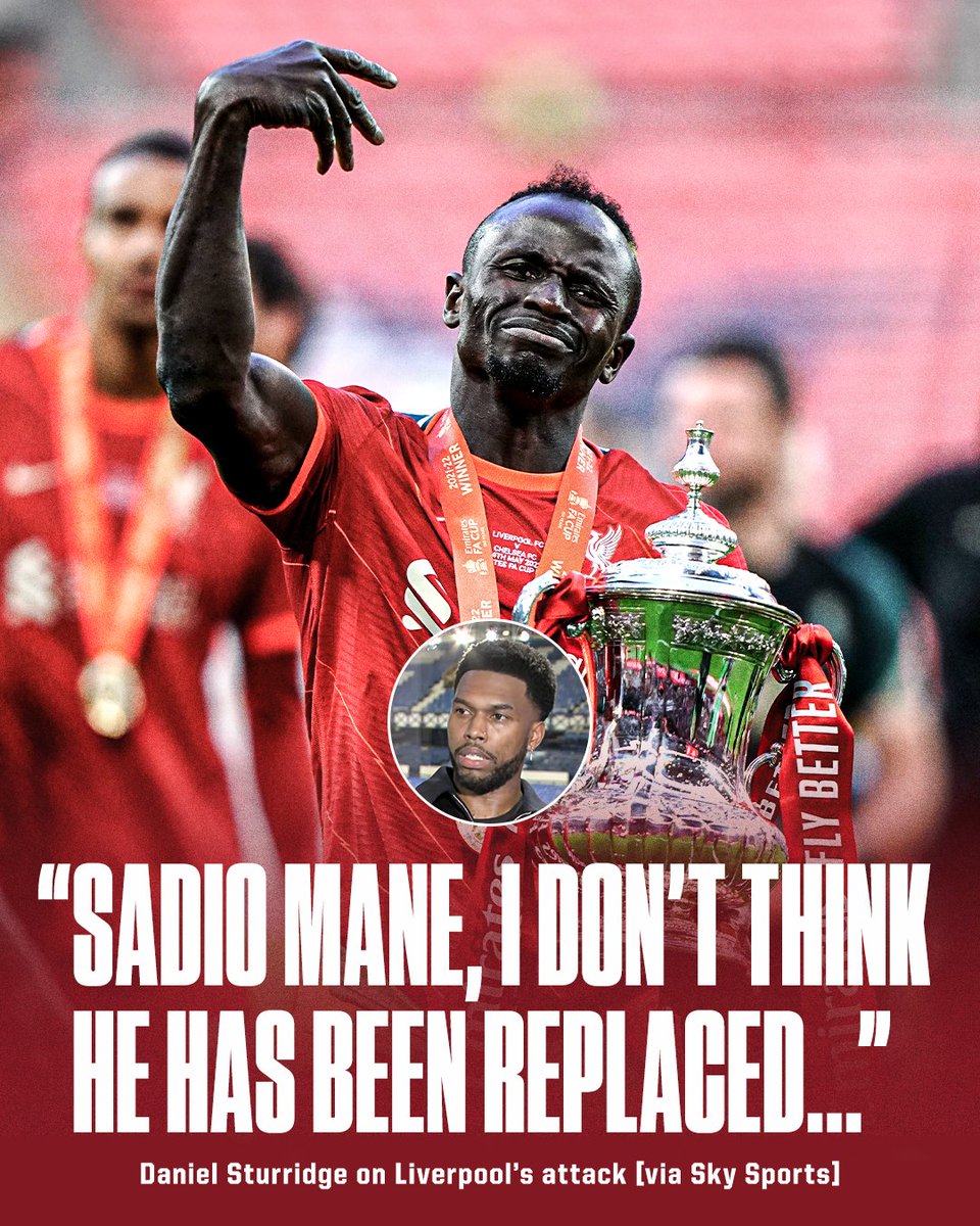 Daniel Sturridge says Liverpool are still yet to fill the Sadio Mané void 👀