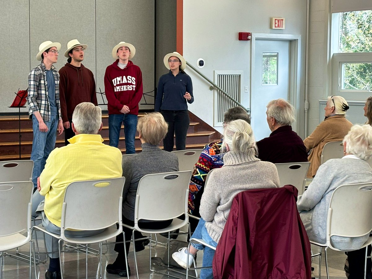 DSFPArts's tweet image. Harmonic Imbalance and the Day 1 “Brass” Quartet performed for the Dover Council on Aging Wednesday! Bravo! 👏 @DSteachlearn @doversherbornhs