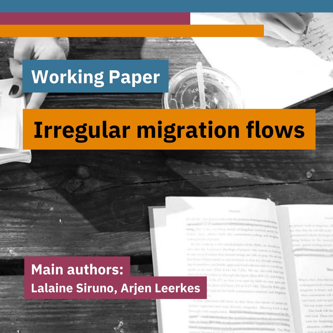 NEW! How are irregular #migration flows measured and estimated in the EU? Our new working paper provides a methodological assessment of available data in Europe and other contexts. Bookmark, read and share ❤️zenodo.org/records/107022…