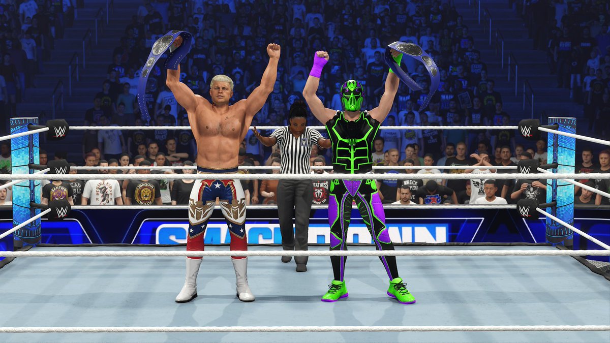 Hell Yeah Tag Team Champions With Cody Rhodes In MyRise on WWE 2K24 #WWE2K24 #CodyRhodes #MyRise #TagTeamChampions #XboxSeriesX #Chilling #VisualConcept #2K #Australia #Microsoft #Gamer #Gaming