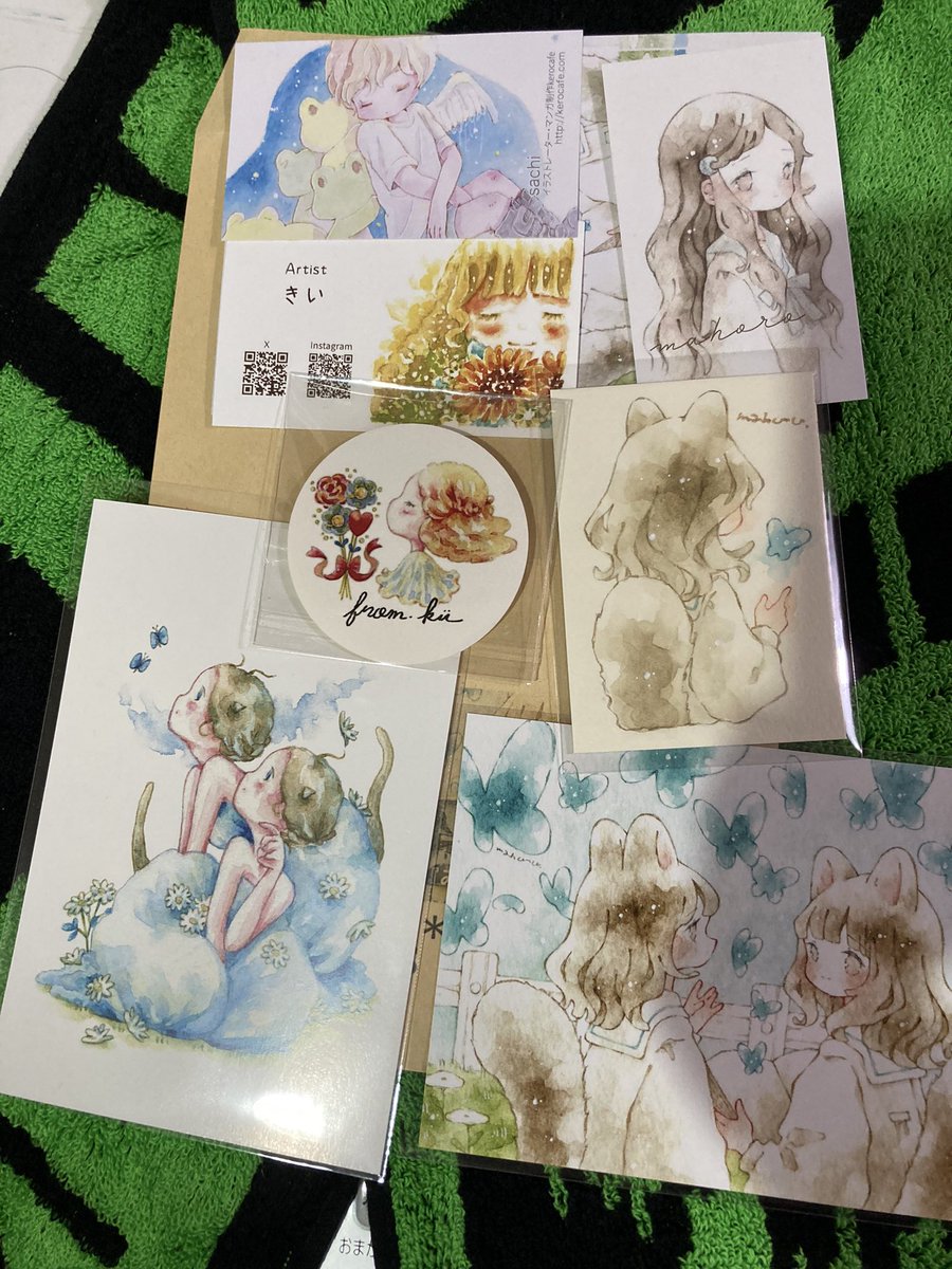 M92F09's tweet image. 下北沢SHELTERでのtoybeeワンマン「REVIVAL」から1年、そんな日にたまたま下北沢行ってきた！
#ARTsLAB
#武蔵家画廊
#羽根としっぽ
#きい
#まほろ