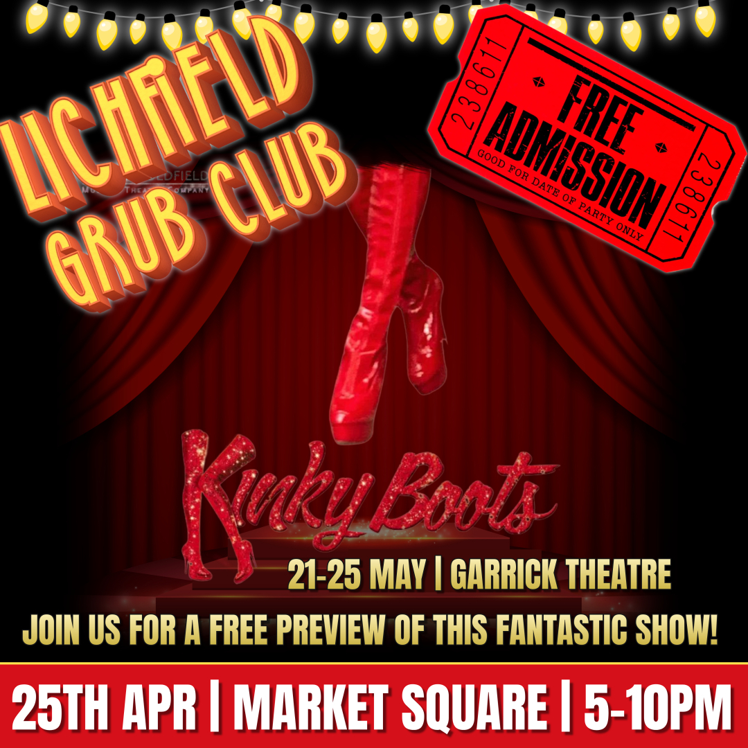 🔥🔥 GRUB CLUB TONIGHT 🔥🔥 GET DOWN TO MARKET SQUARE FROM 5PM! What's more to like Street Food, Bars, Live Music & a couple pair of kinky boots!