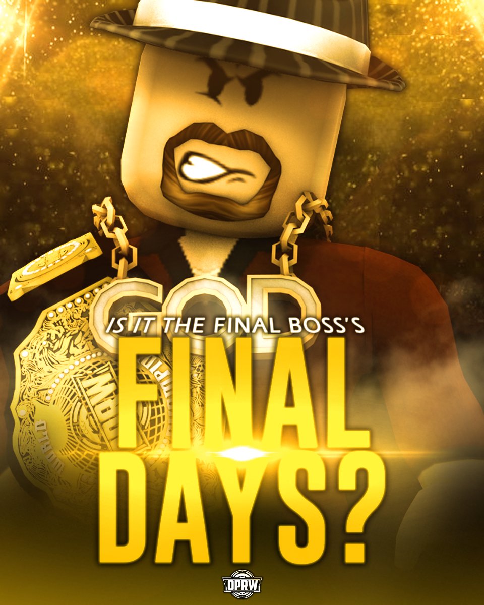 IS IT THE FINAL BOSS'S FINAL DAYS..? @H0WARDC0RRE has been World Champion for 100+ days, but come #OPRWrestleManiaVI.. He has his HARDEST defense yet. With Corre defending against @sixpathjustus AND the winner of Bryan/Adams, can Corre once again do the UNTHINKABLE? #OPRW2024
