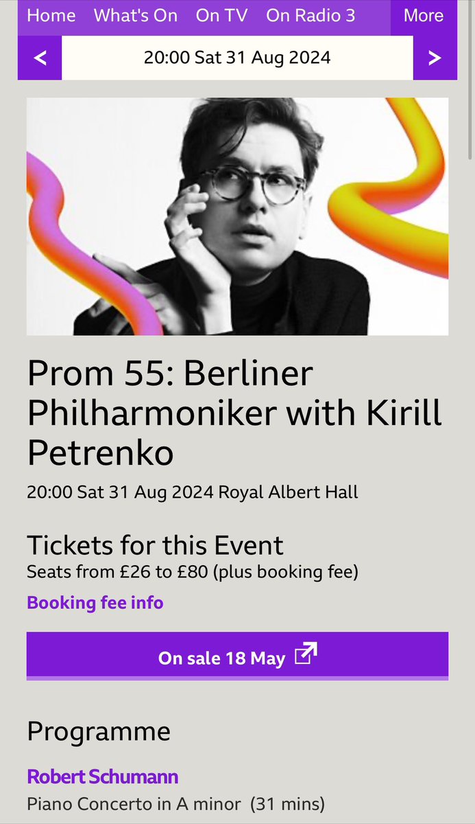 THIS! 
See you @bbcproms @BerlinPhil Kirill Petrenko (and Mr. Schumann)