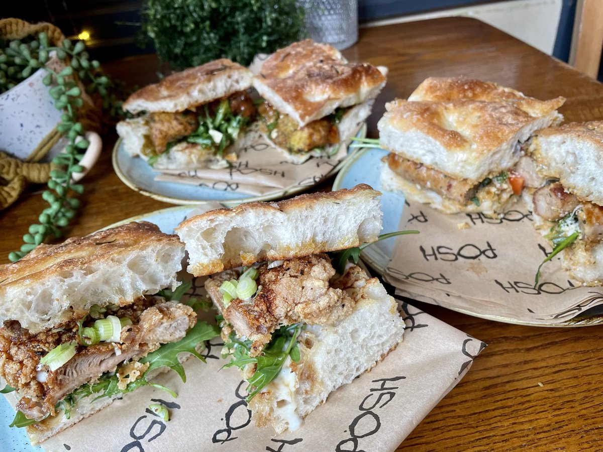 PöSH Hot Sandwiches 🥪 We make them; you eat them. Served Tue-Fri; 12-3pm 💎
