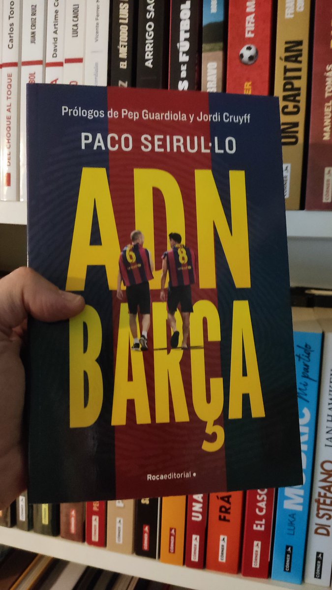 🚨 Novedad de la editorial @RocaEditorial 'ADN Barça'. Paco Seirul-lo nos desgrana cual es el ADN del @FCBarcelona_es y en que se basa para ser tan importante en el club.