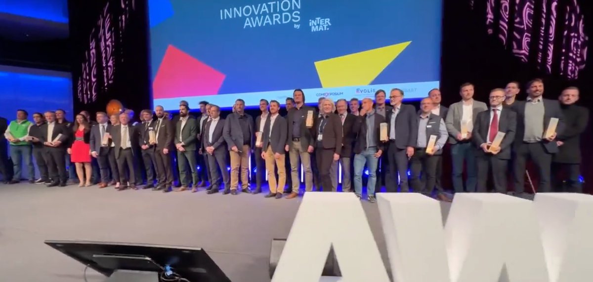 noticiasmaquina's tweet photo. Premios a la Innovación INTERMAT Paris https://t.co/4yiNriMyQp #CONSTRUCCIÓN #INTERMAT_2024 #innovacion noticiasmaquinaria https://t.co/hXgVfv8TPa