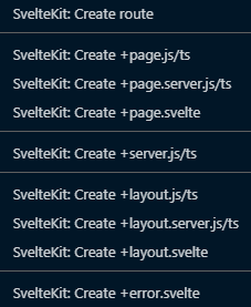 Thinking about how I had to build routers in PHP and React.js, and then switch to now using SvelteKit I can create a new folder, name it, and then target the href as a permalink, e.g. href='/page'. 

The page types scare people off though I've found, but it's a separation of…