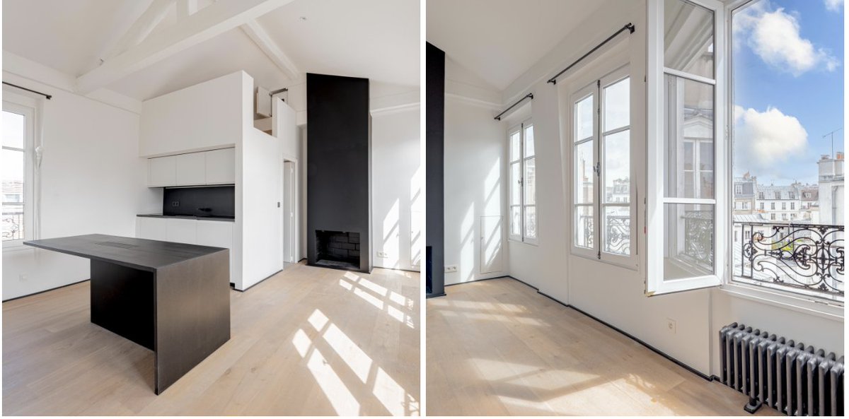 Rue de Bretagne/Rue de Saintonge #Paris3Rooftop views on Paris - South/east & north/east exposures A charming 24.3-sqm bachelor apartment ('studio') - Top floor w/elevator lnkd.in/ewu2F6yF #forsale #igersparis #home #interiordesign #luxurydesign #luxuryhome #luxuryhomes