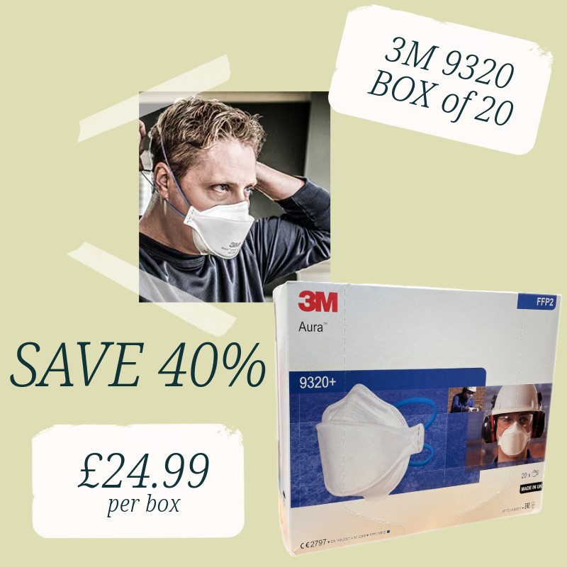 🚨 Stay safe & save big! The 3M 9320 FFP2 Mask is now just £24.99 per box of 20 (RRP £43.99)! Stock up on high-quality protection at an unbeatable price. 🛒💼 Shop now: thefacemaskstore.co.uk/3m-9320-face-m… #CovidIsAirborne #MaskUp