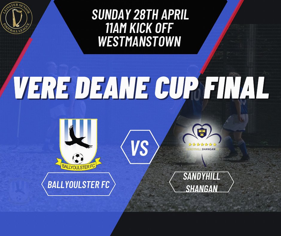 🤩 Cup Final 🤩

| <a href="/AlQuinn2015/">LSL Live Update’s</a> | <a href="/LSLLeague/">Leinster Senior League</a> |