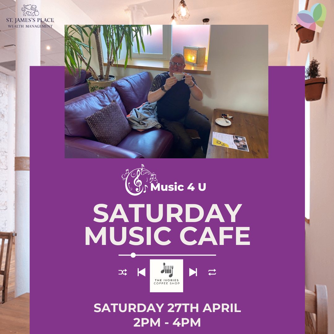 ☂️🎶Fed up of these April showers dampening your weekend plans? Keep warm and dry and join us THIS SATURDAY the 27th April between 2pm and 4pm in The Ivories Coffee Shop for our monthly Music Cafe! 📍The Ivories Coffee Shop, The Courtyard, Clarence St, Aberdeen AB11 5BH