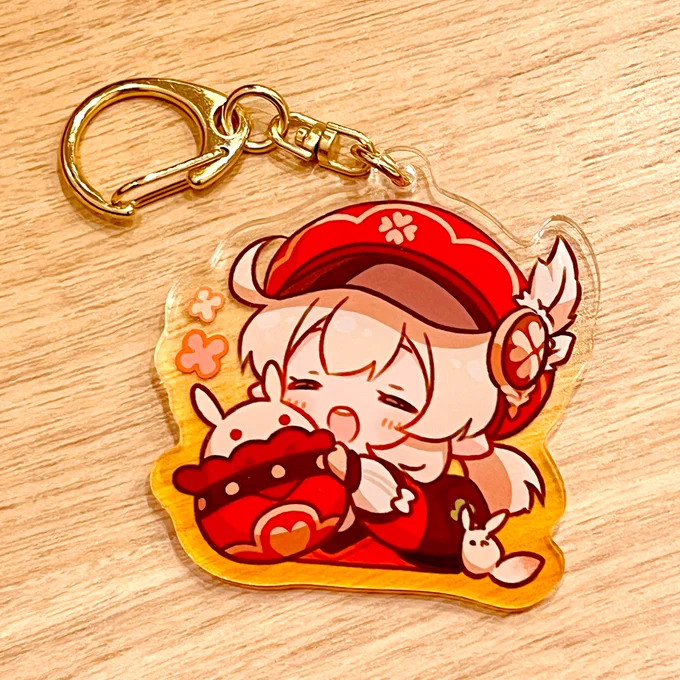 にこにこクレーちゃんアクキー!かわいくできたので見てください5/5超神ノ叡智に持っていきます! 