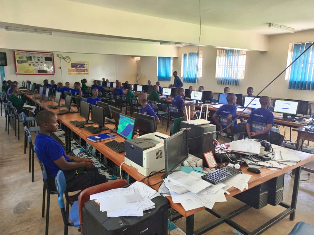 #BFUUpdates 
Today, we're at St Catherine’s Girls' School, Lira, facilitating a #TOFAS test. Our northern co-ordinator, Achaye James, is leading the session. #EducationForAll #TechInEducation #Sprixhascome