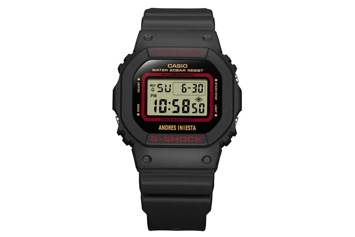 Andrés Iniesta x G-SHOCK Signature Model: A Tribute to Football’s Maestro

buff.ly/44j81Ge

#Casio #GSHOCK #AndresIniesta #fcbarcelona #iniesta #football #barcelona #barca #soccer #watch #menswatch #menswear #formen #FMen