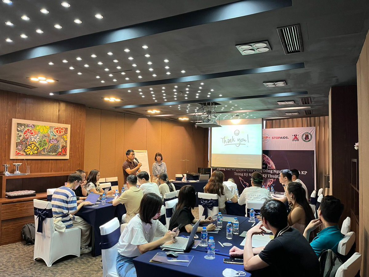 We hosted our first multi-stakeholder launch event in Vietnam this week 👏 It was exciting to exchange ideas about digital health & rights and we look forward to continuing engagement!