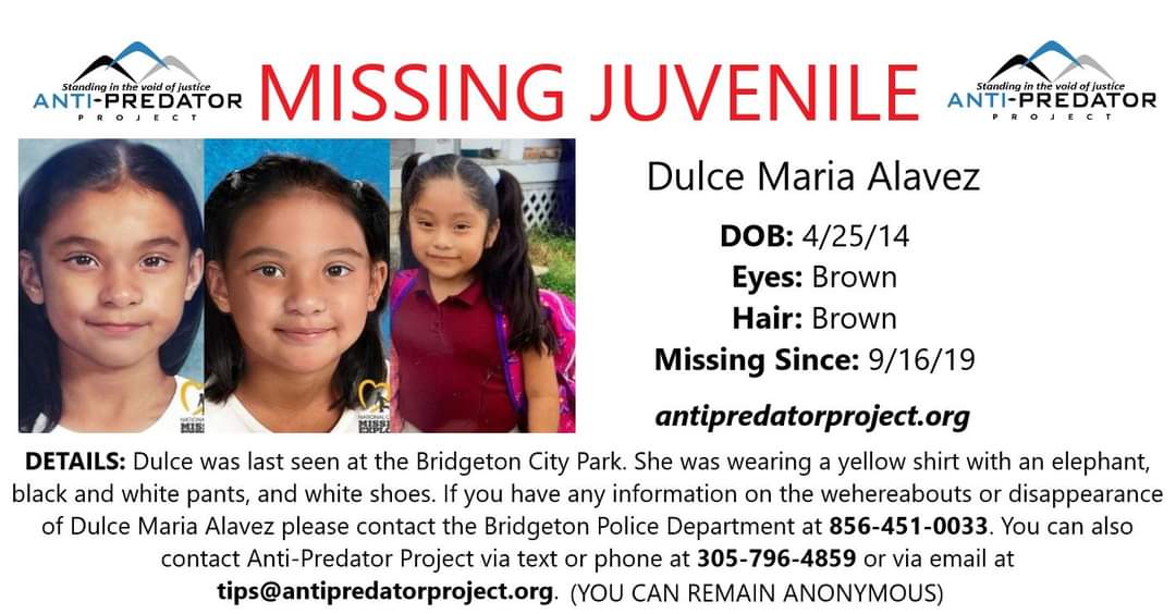 Happy Birthday Dulce! We haven't forgotten about you and neither has your family. #antipredatorproject #MissingKids