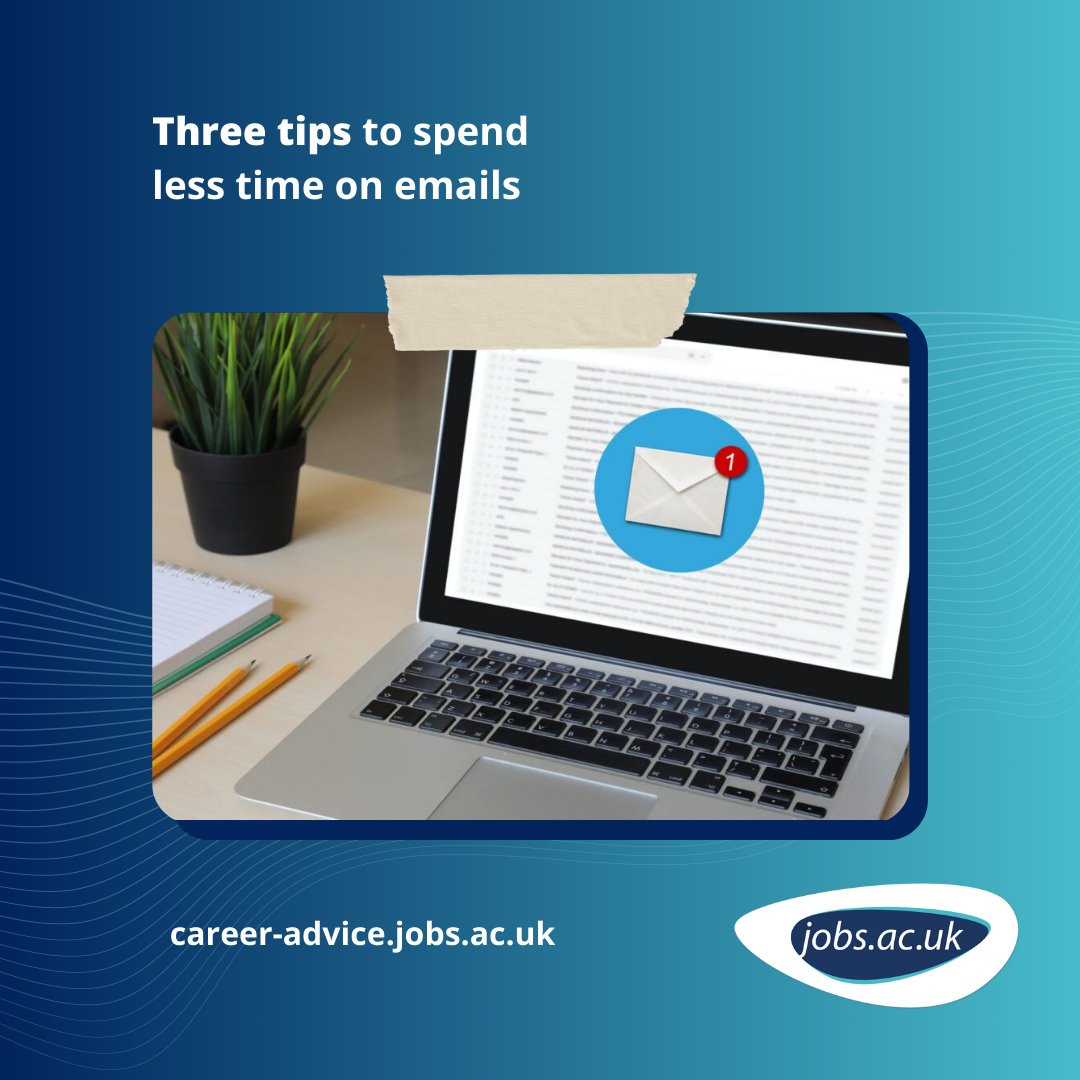 It is estimated that nearly 300 billion #emails are sent each day globally. Our article looks at ways to be more #productive with your emails and how to avoid email pressure. Find out more today: career-advice.jobs.ac.uk/career-develop…