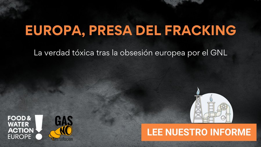 Aquí non pero acolá si!!. Galicia importa gas fósil de EEUU extraído mediante fracking, método moi destrutivo prohibido en España. Un novo informe revela os custos sociais e ambientais externalizados polo consumo galego e europeo de gas de fracking. 🧵👇