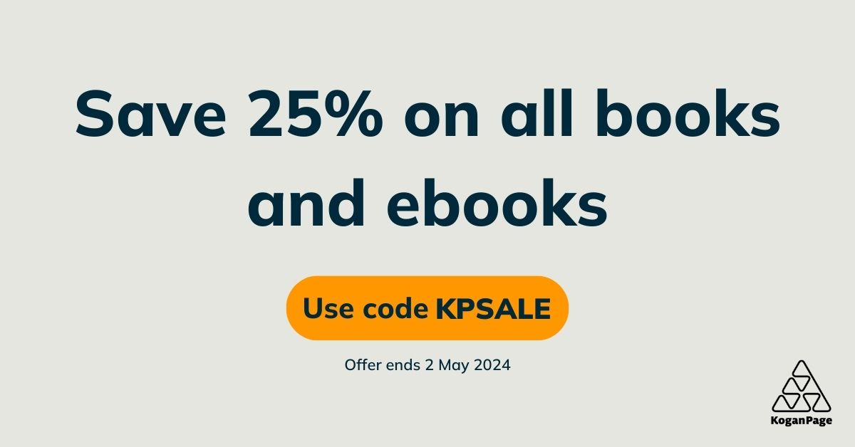 Shorful's tweet image. Can&apos;t believe my book is released in a weeks time.

If you want to get a 25% discount then head over to their website (koganpage.com) and use the code KPSALE.
