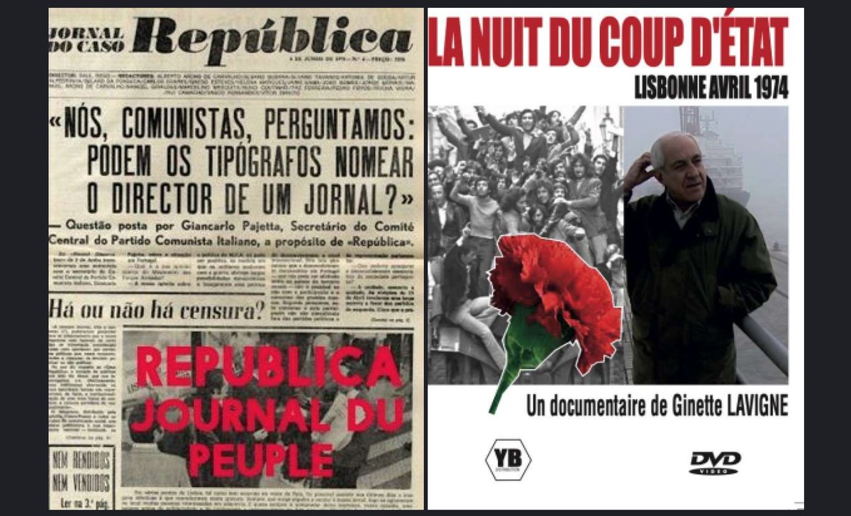 La #revolutiondesoeillets a 50 ans ! 25 avril 1974, au #Portugal, un coup d’État militaire renversait le gouvernement. Comment a-t-il ouvert la voie à un mouvement populaire aussi puissant et inattendu ? 2 docu de Ginette Lavigne, à voir en exclu sur CineMutins.com