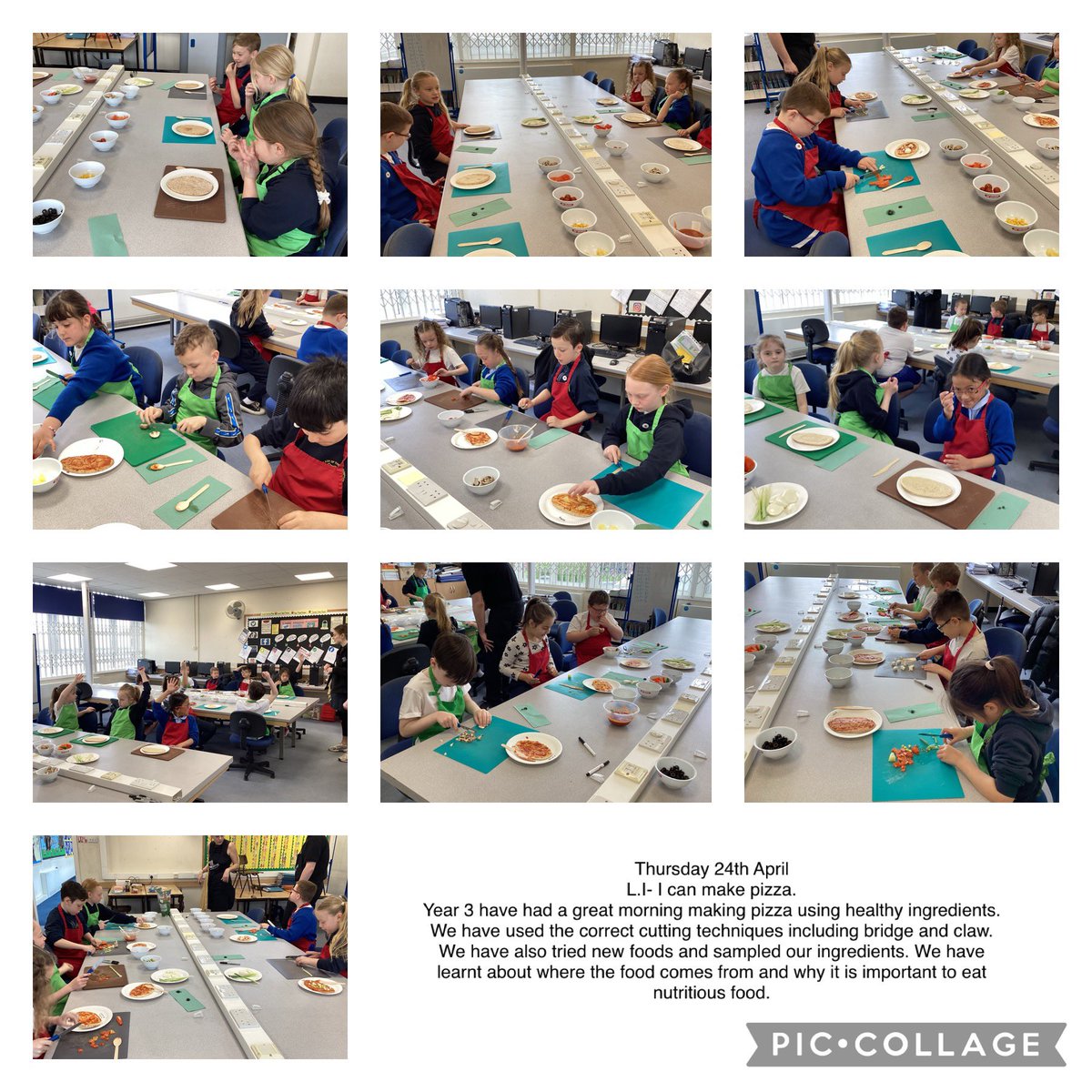 A big thank you to @fftliverpool for their wonderful workshop this morning! Year 3 had a brilliant time making their own pizza.