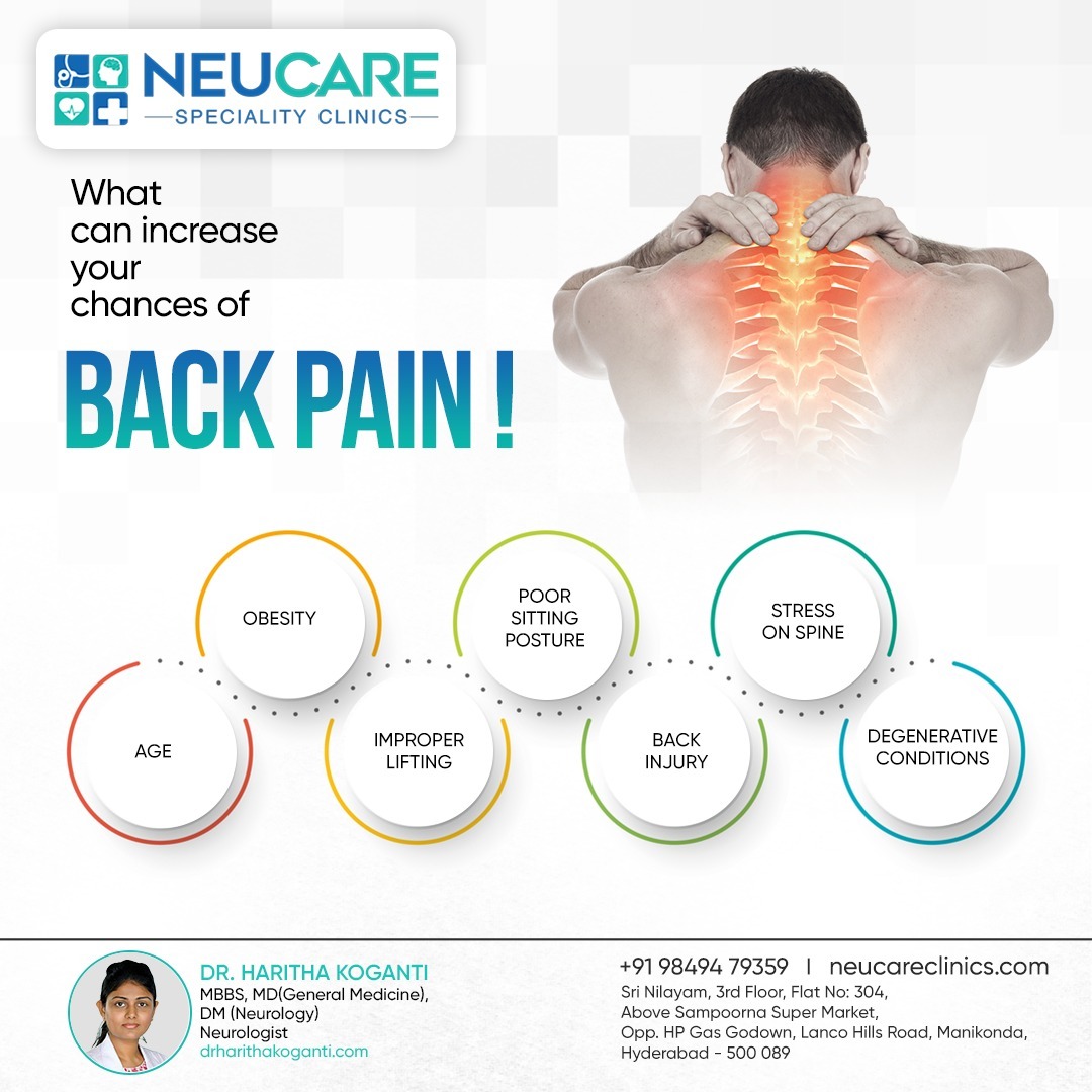 Caring for your every nerve !

Expert #Brain #Nerves and #SpinalCord care
By leading #Neurologist #DrHarithaKoganti.

Walk into #NeuCareClinics #Manikonda for state of the art #Neurology care.

#Hyderabad #HitechCity
#Stroke #Neuropathy #NeckPain #Migraine #Dementia 
#MemoryLoss