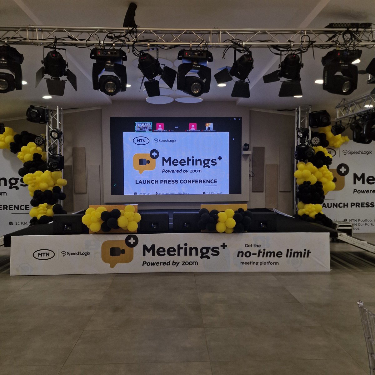 MTNNG's tweet photo. We're here for the launch and press conference of Meetings+

#MeetingsPlusFromMTN https://t.co/UNeyQeDSJy