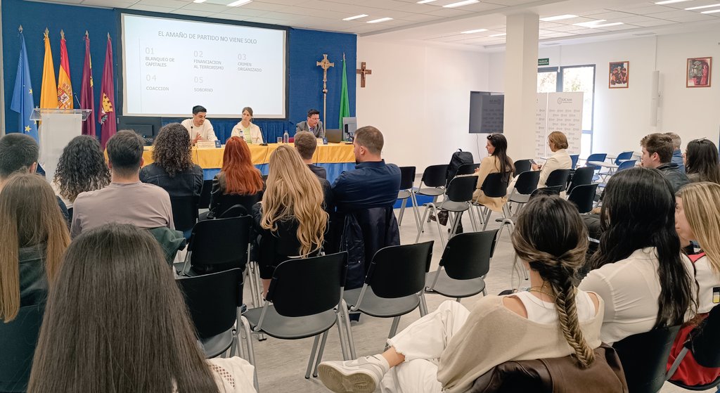 📢 Continúa el II Congreso Nacional de Nuevas Tendencias de Derecho Penal, Criminología y Ciencias de la Seguridad 📸 @joelgonzaleztkd analiza en su conferencia magistral la importancia de trabajar en la detección y prevención de los #amaños de partidos