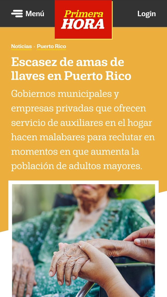 🚨Mueren 3 ancianos entre 70-80 años calcinados sin ServicioEléctrico. Estas personas necesitan cuidadores; pero ahora los cuidadores para tener trabajo tienen que pagar $70 dólares e ir a CentroMédico sin importar donde viva #HaciendoQueLasCosasPasen @prsecsalud @ramonluisrivera