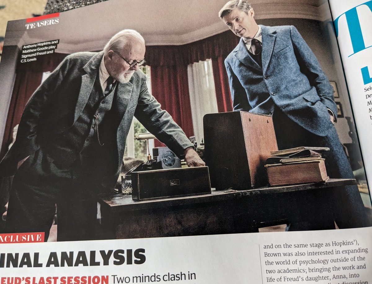 #MatthewGoode #AnthonyHopkins exclusive on #Freud for Total Film #350 👀 Order the print version worldwide: rebrand.ly/pp8xl9m