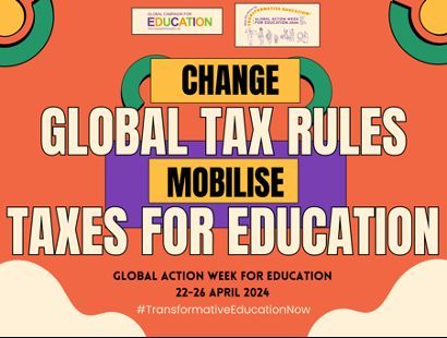 This GAWE 2024, @globaleducation calls for the decolonisation of education financing to transform education systems. Member states must support education financing in the UN Tax Convention! #TransformativeEducationNow #EducationForAll #NoOneLeftBehind