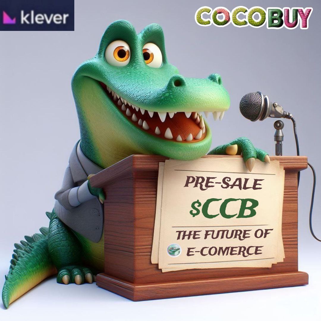 Today is the #CCB sale we are going to do great things, without you nothing would be possible, we have a solid project, but to achieve it we need the support of #KleverFam, all the money raised will be used for listings on Dex, Cex and provide liquidity to our token #KLV $KLV